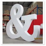 3D foam letters